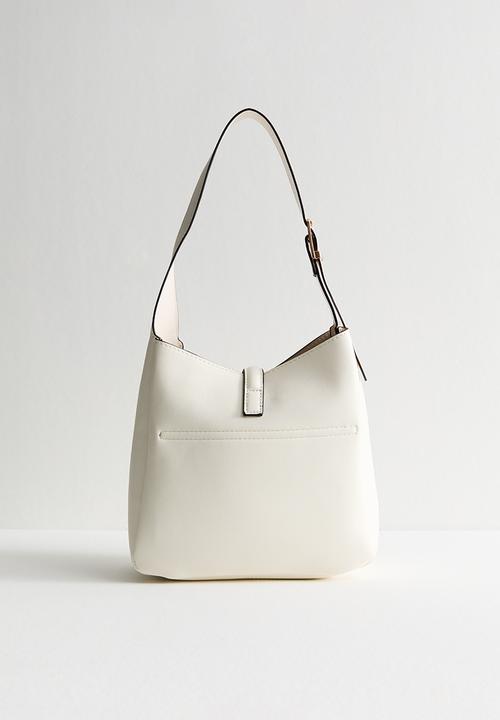 New Look - Lincoln link bucket bag - Cream