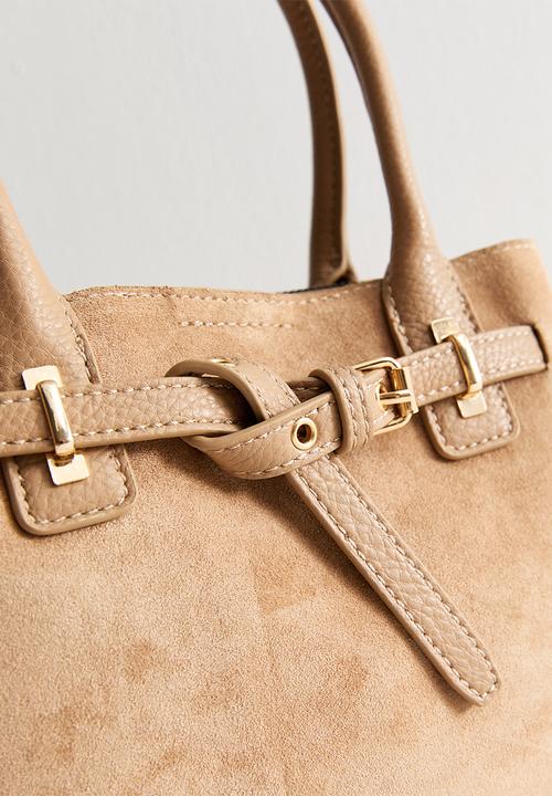 New Look - Mini Anna suedette - Beige