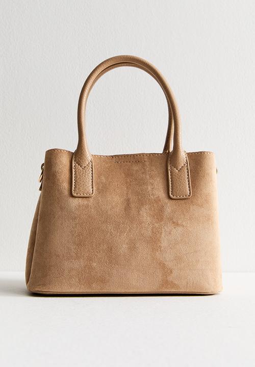 New Look - Mini Anna suedette - Beige