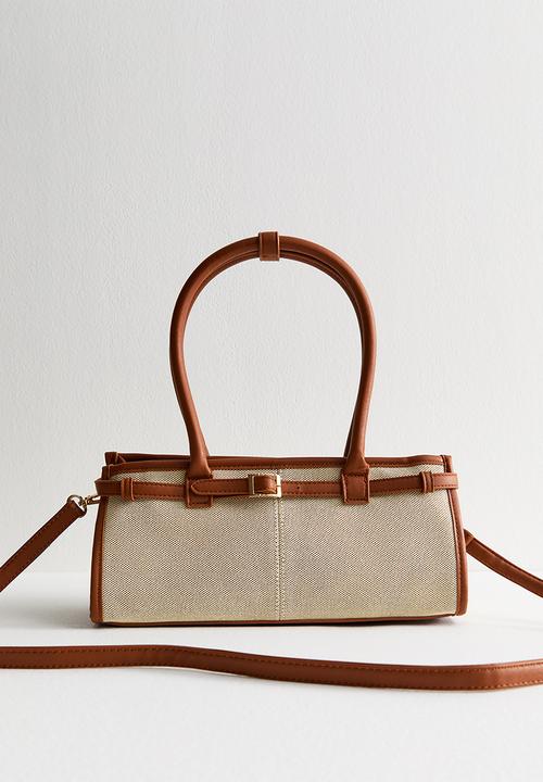 New Look - Bedford  BEW canvas tote- Natural
