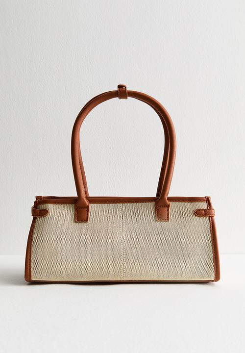 New Look - Bedford  BEW canvas tote- Natural