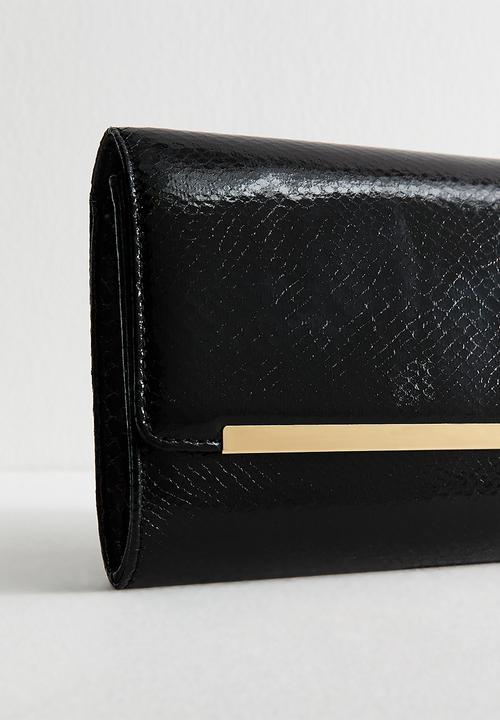 New Look - Ella bar clutch-black- Black