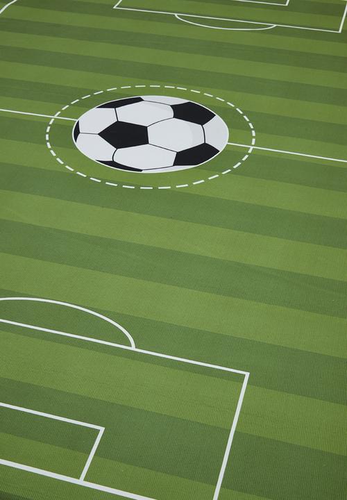 Pop Candy - Soccer field rug - green
