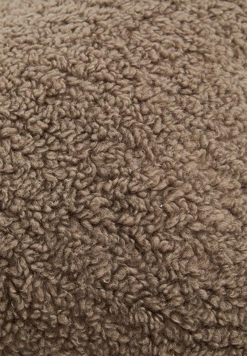 Pop Candy - Daschund throw pillow - brown