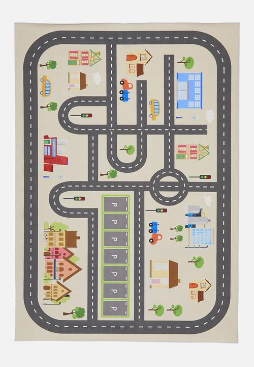 Pop Candy - Road traffic play mat - multi