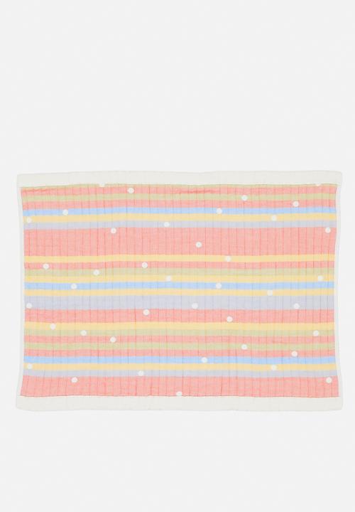 Pop Candy - Roman striped mat set - multicolour