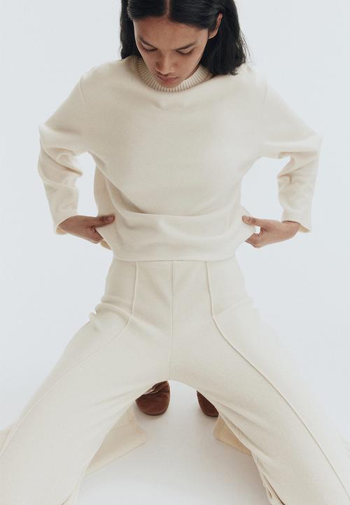 H&M - Oversized sweatshirt - light beige