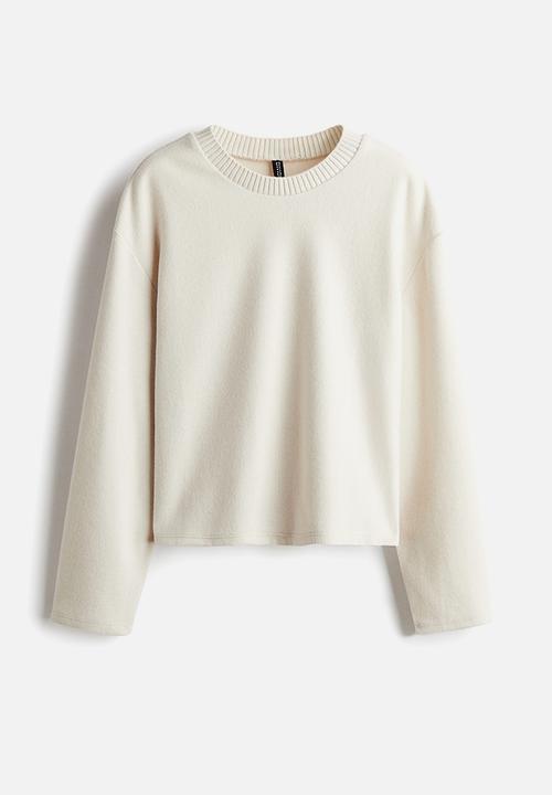 H&M - Oversized sweatshirt - light beige