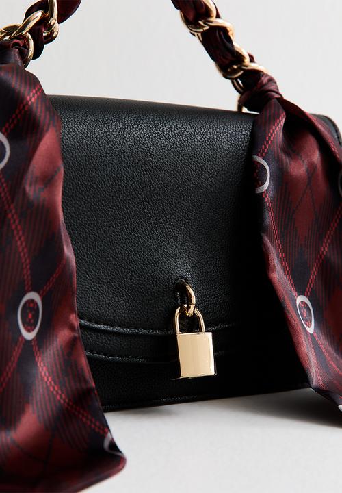 New Look - Skyla scarf top handle-black- Black