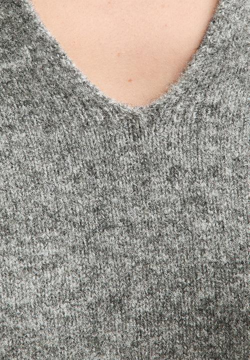 New Look - Ss polo - mid grey