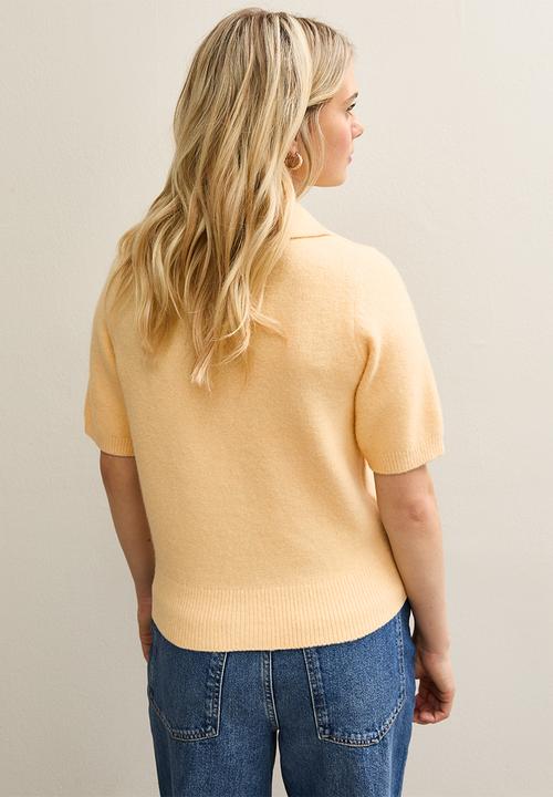 New Look - Ss polo - lt yellow