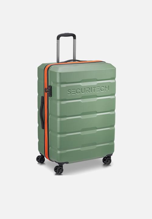 Securitech by Delsey - Securitech Large Citadel 76Cm Trolley Case - Green
