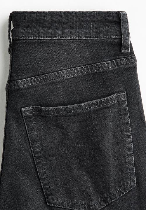 H&M - Flared high jeans - dark grey