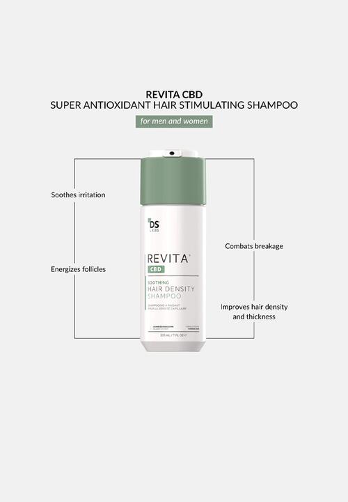 DS Laboratories  - Revita CBD Antioxidant Hair Stimulating Shampoo - 205ml
