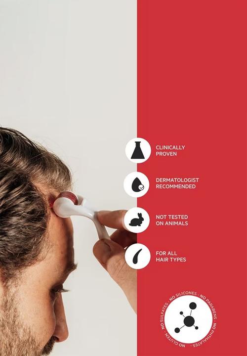 DS Laboratories  - StimuRoller Hair 0.5mm Scalp Micro-Needling Roller