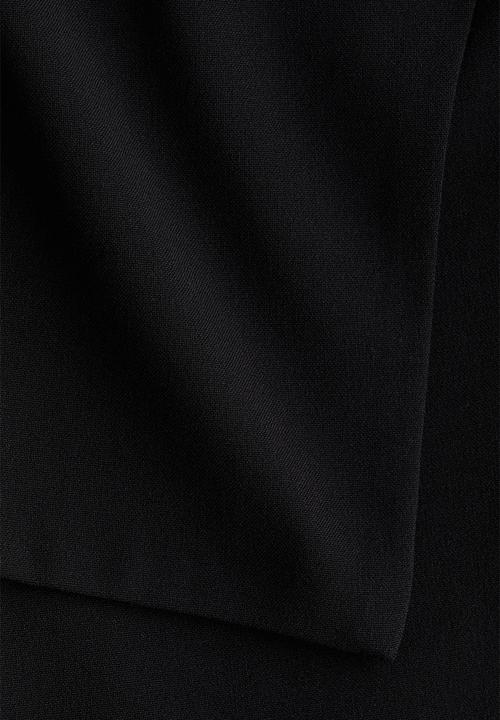 H&M - Skirt-layered trousers - black