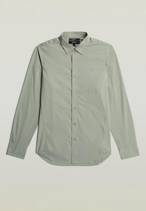 G-STAR - Uniform Slim Shirt Long Sleeve - Lt Orphus