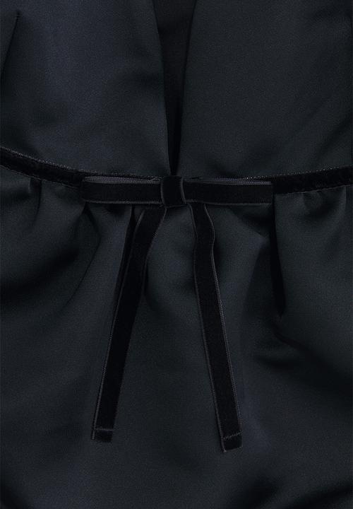 H&M - Bubble-hem strappy top - black