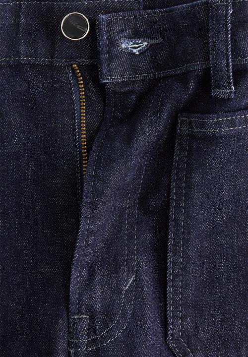H&M - Wide high jeans - dark denim blue