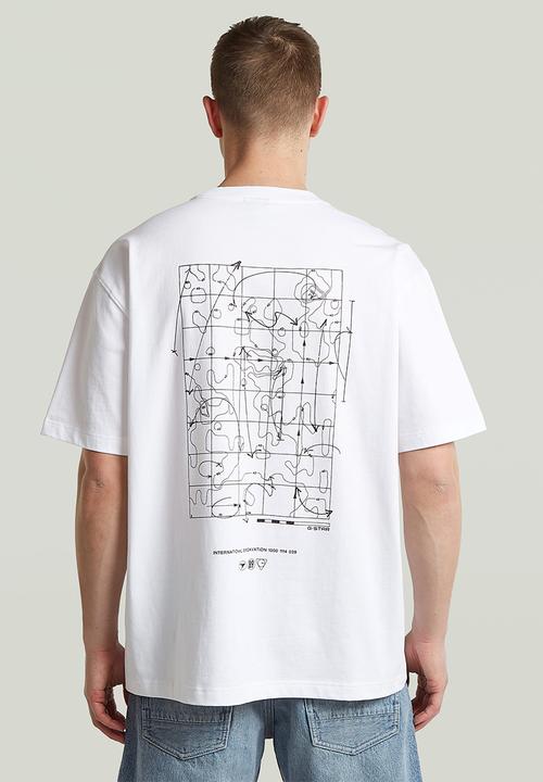 G-STAR - Back Gr Relaxed R T - White