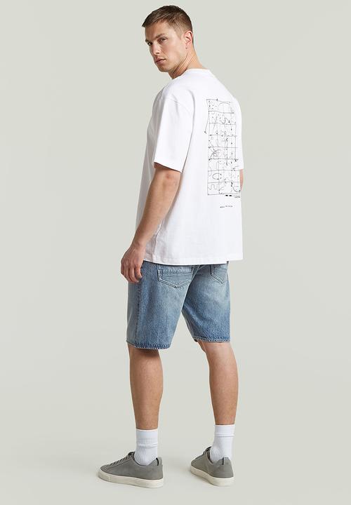G-STAR - Back Gr Relaxed R T - White