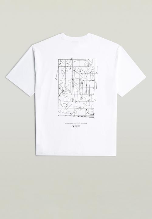 G-STAR - Back Gr Relaxed R T - White
