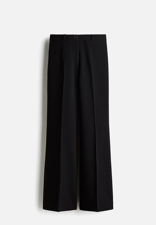 H&M - Tailored trousers - black