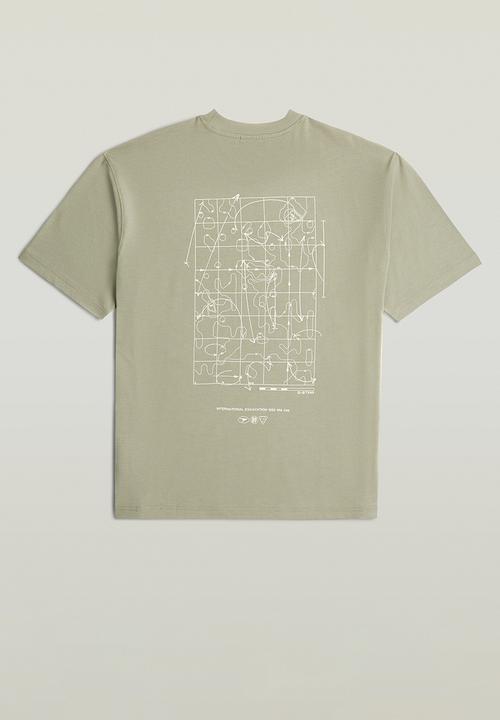 G-STAR - Back Gr Relaxed R T - Lt Orphus