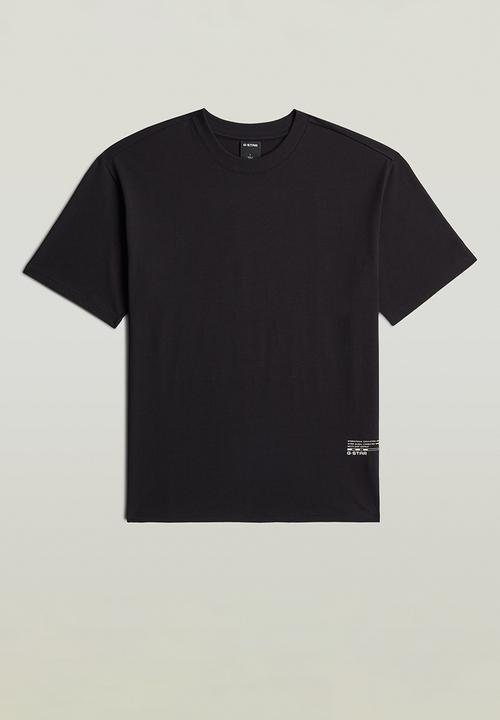 G-STAR - Back Applique Relaxed R T - Dk Black