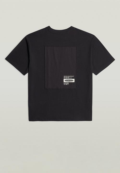 G-STAR - Back Applique Relaxed R T - Dk Black