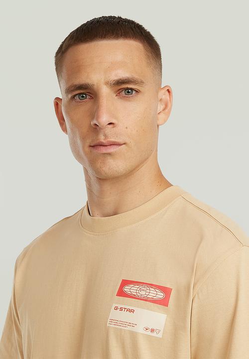 G-STAR - Box Globe Gr R T - Cream