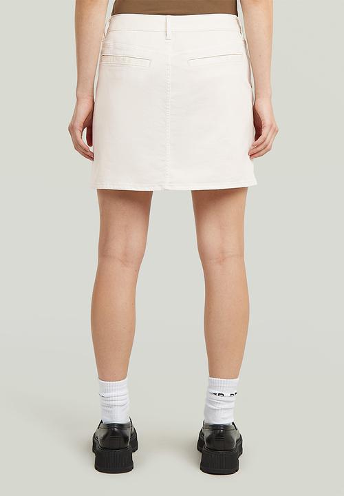 G-STAR - Short skirt wmn - milk gd