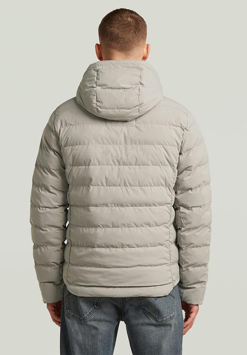 G-STAR - Foundation hooded liner jacket - elephant skin