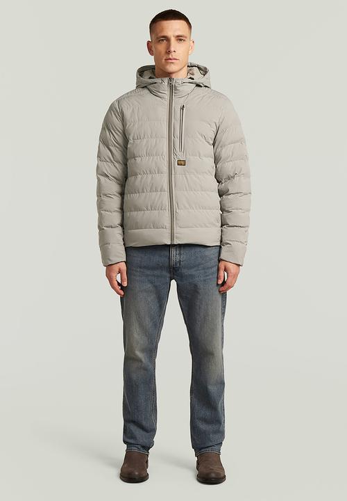G-STAR - Foundation hooded liner jacket - elephant skin