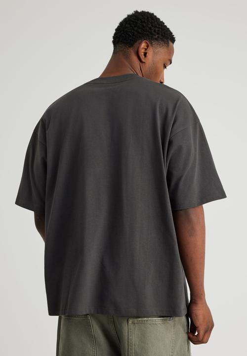 Factorie - Box Fit Nfl T-shirt - Lcn Nfl Slate/Raiders Gothic