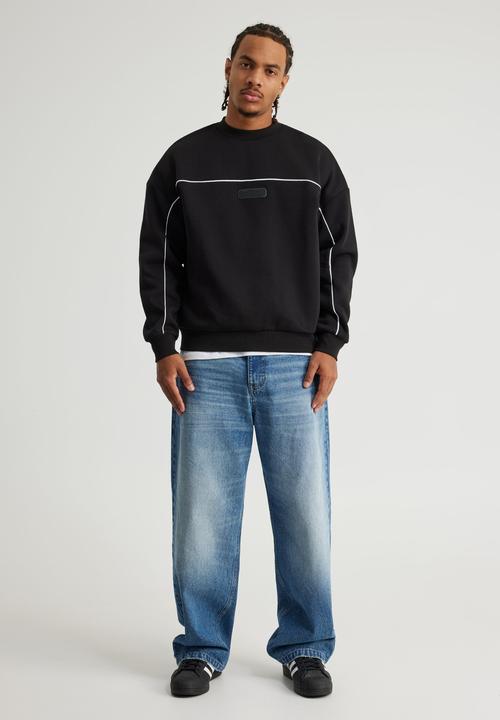 Factorie - Half Half Crew - Hh Black/Piping