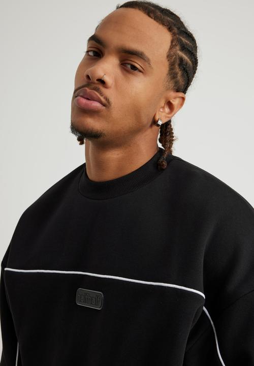 Factorie - Half Half Crew - Hh Black/Piping