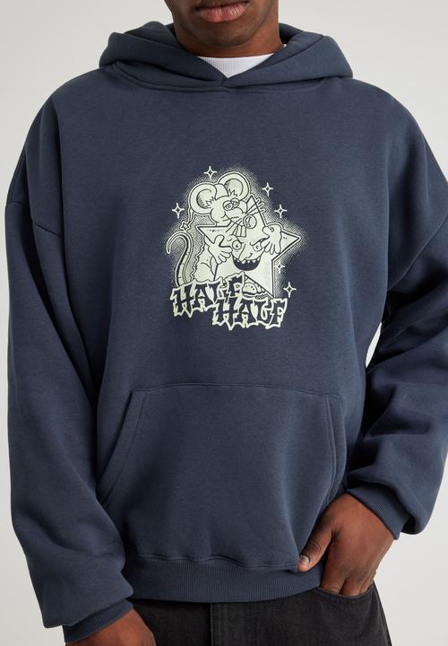 Factorie - Half Half Hoodie - Hh Seal/Magic Mouse