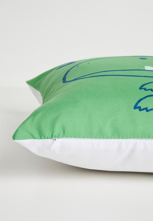 Pop Candy - Slogan cushion - green/roarsome