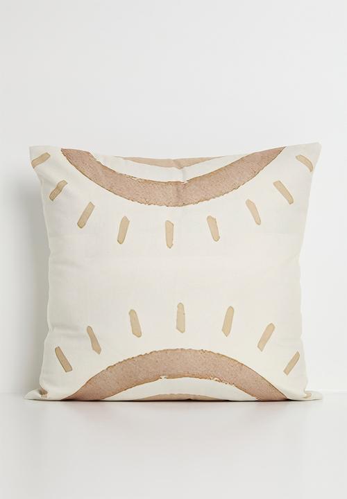Pop Candy - Reflected sun cushion cover - off white