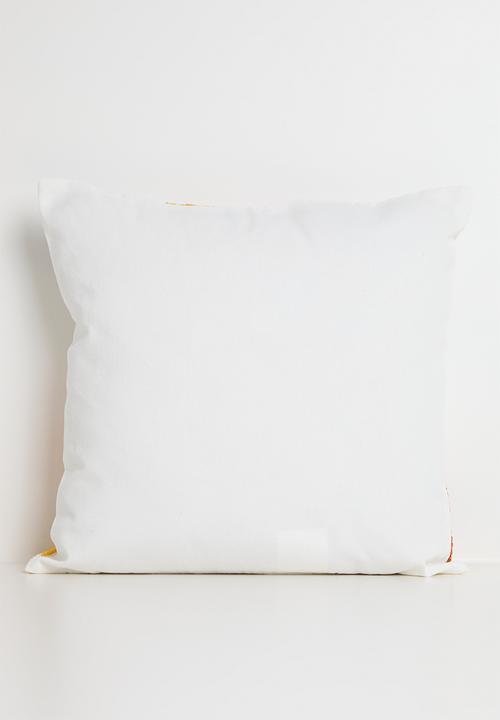 Pop Candy - Floral all-over cushion cover - white
