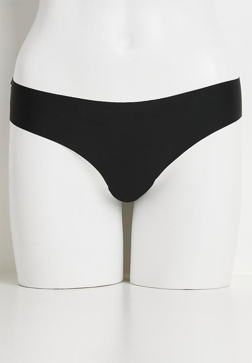 Cotton On - The Invisible Cheeky Brief 3 Pack - Black/Frappe/Maple Sugar