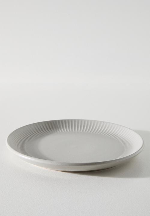 Excellent Houseware - Embossed side plate - Grey