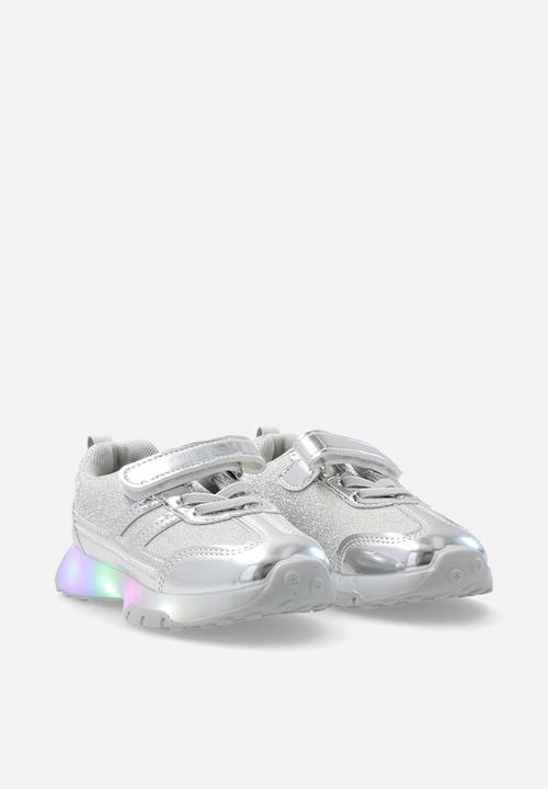 Pop Candy - Light-up sneakers - silver