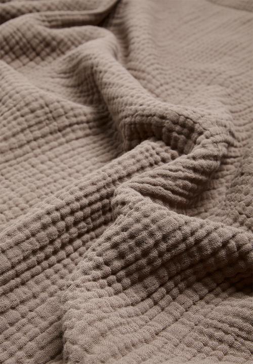 Pop Candy - Muslin throw - taupe