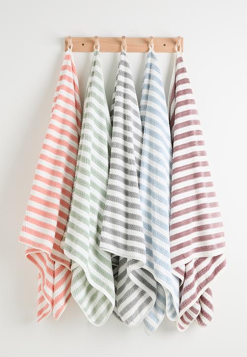 Pop Candy - Striped towel - pink