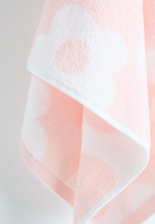 Pop Candy - 2 pack printed towels - soft pink