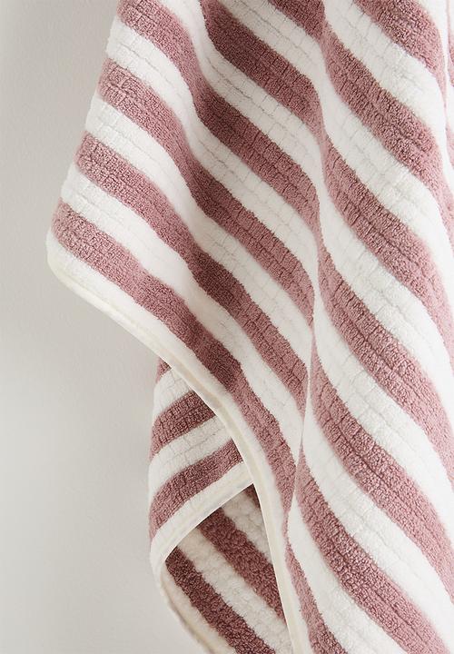 Pop Candy - Striped towel - mauve