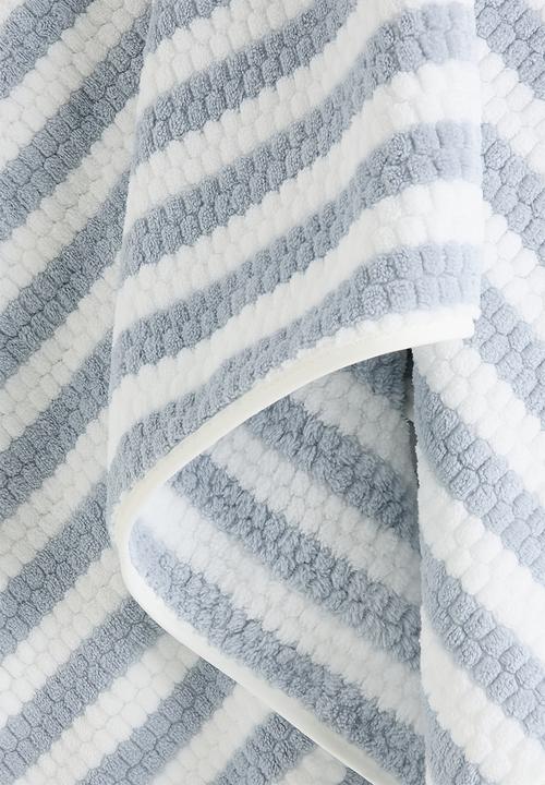 Pop Candy - Striped towel - blue