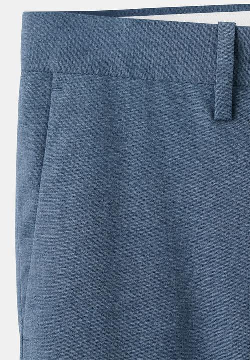 MANGO - Trousers Milan - Medium Blue